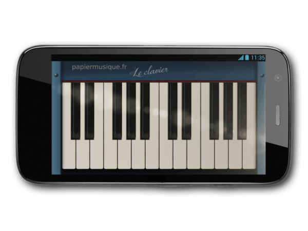 Online Piano Azerty