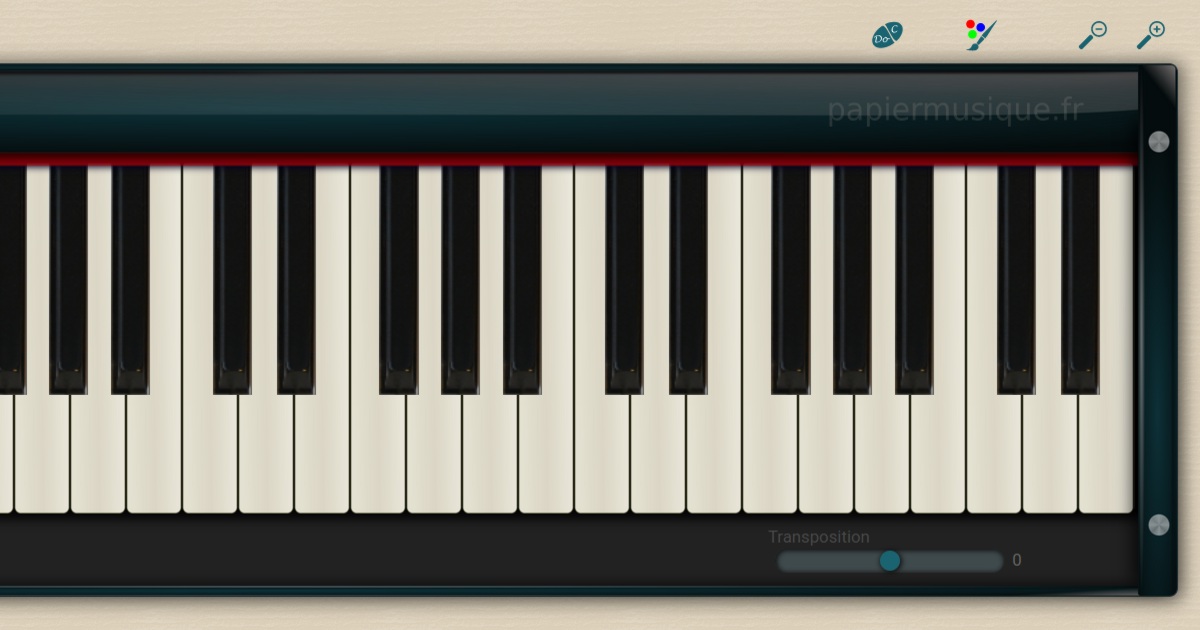 Piano virtuel — Jouez en ligne comme sur un vrai piano !